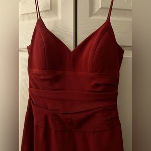 Nicole Miller Red Ruby Dress customized to 4 petite.